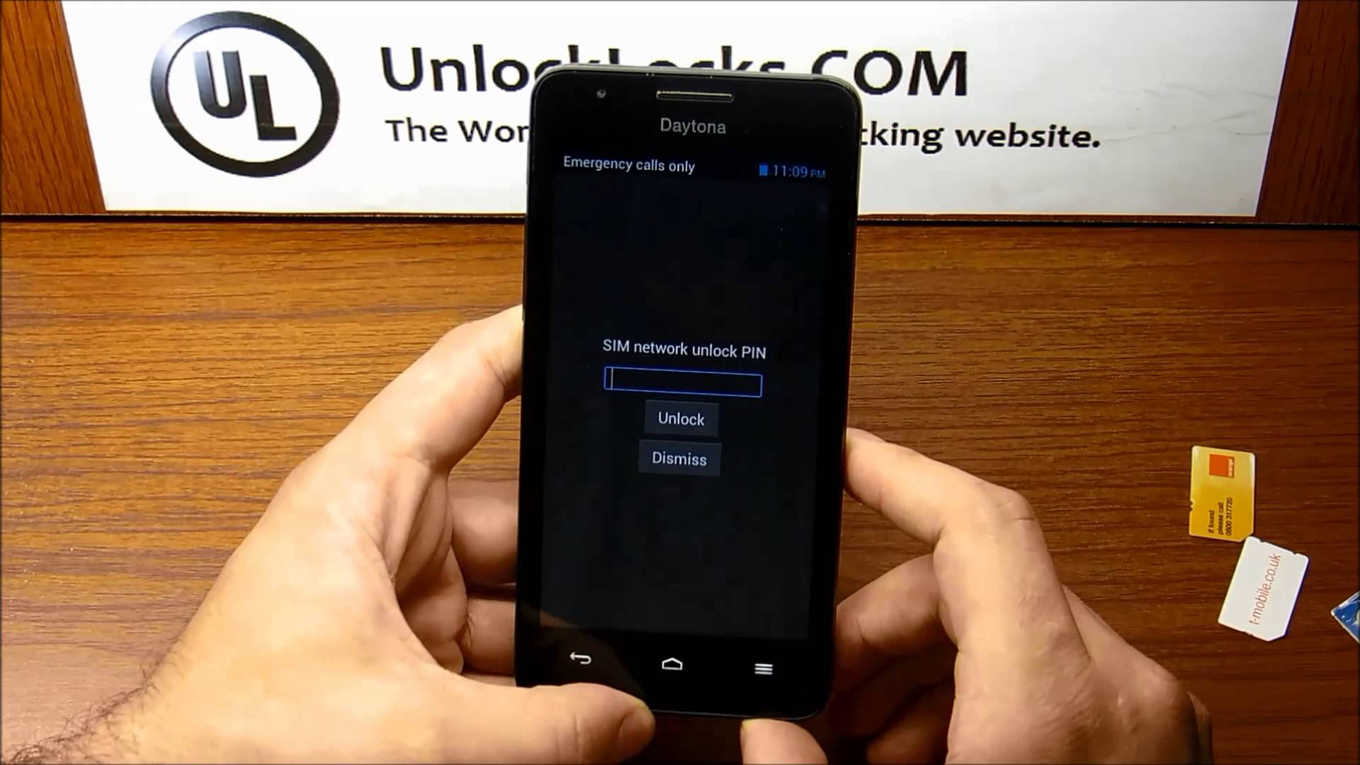 How do you unlock a Huawei mobile phone?