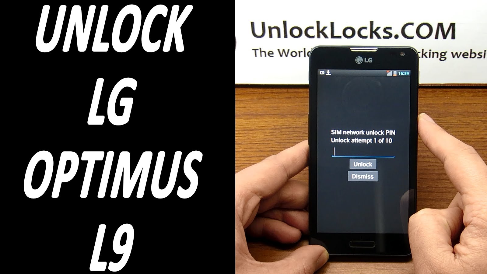 How To Unlock Lg Optimus L9 By Unlock Code Unlocklocks Com