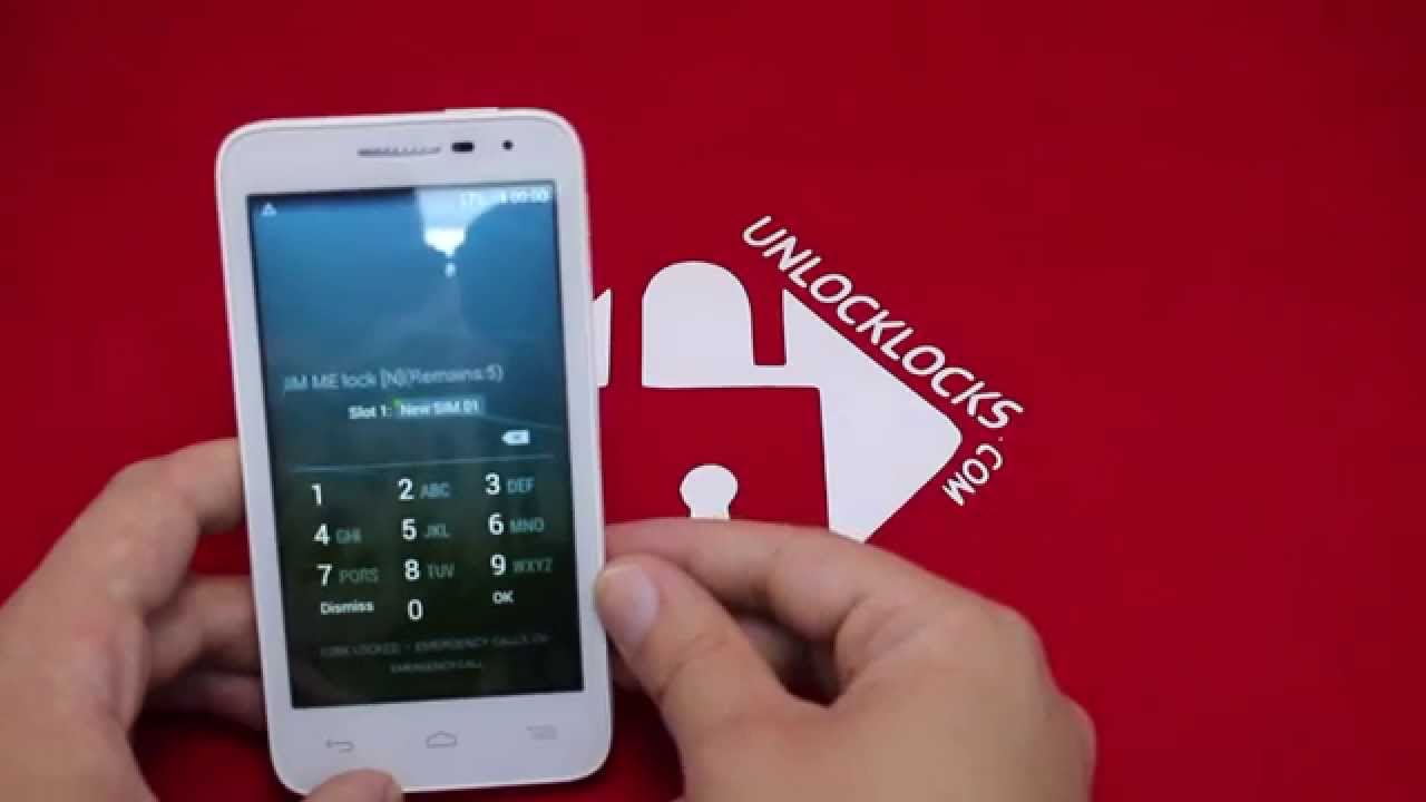 Unlock Unlocking Code Alcatel OneTouch POP C3 4033A 4033X DL700 Sim me Pin Fast 