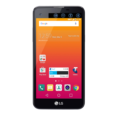 Telstra Signature Enhanced (Also known as LG X Screen)