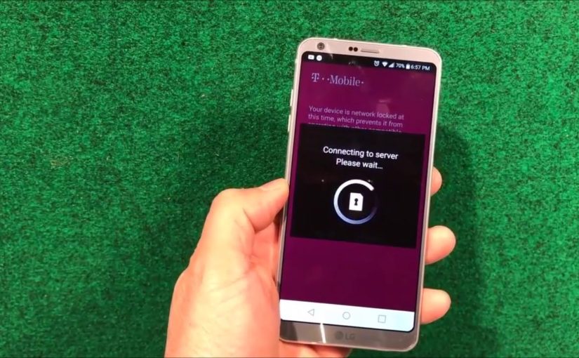 How to unlock a android lg phone