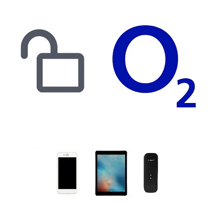 Unlock O2 mobile devices