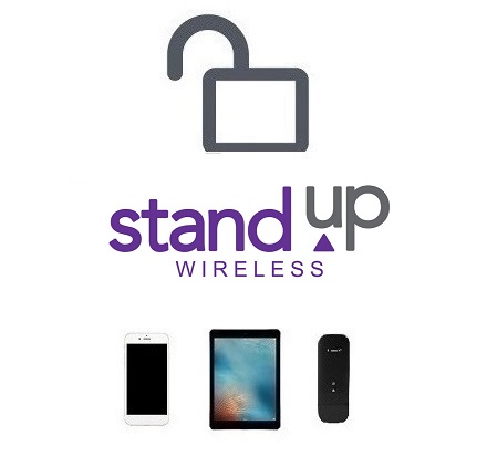 Unlock StandUp Wireless mobile devices.